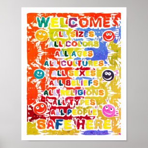 Alles Safe hier ~ herzliche Willkommen Poster