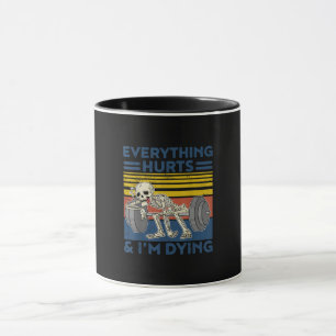 Alles schadet Weightlift Ness Gym Geschenk Tasse
