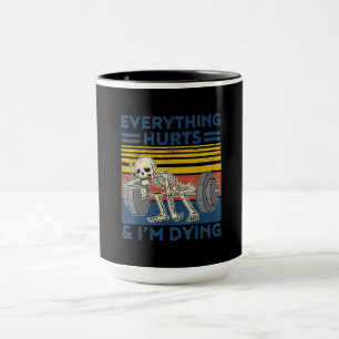 Alles schadet Weightlift Ness Gym Geschenk Tasse