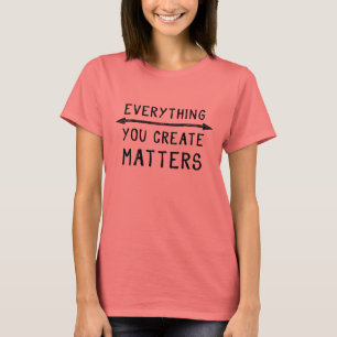 Alles schaffen Sie Angelegenheits-gewundene T-Shirt