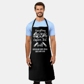 Alles schmeckt besser an einem benutzerdefinierten schürze (Getragen)
