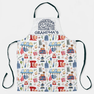 Alles schmeckt besser in Grandmas Schürze