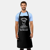 Alles schmeckt besser, wenn Papa Grills Schürze (Getragen)