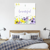 Alles schön - ECC 3:11 Leinwanddruck (Insitu (Schlafzimmer))