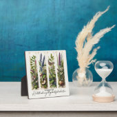 Alles Schöne in Seiner Zeit botanisch Fotoplatte (InSitu)