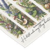 Alles Schöne in Seiner Zeit botanisch Kurzer Tischläufer (Ecke)