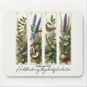 Alles Schöne in Seiner Zeit botanisch Mousepad (Vorne)