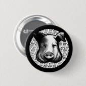 Alles Schwein-Muss die Button (Vorne & Hinten)