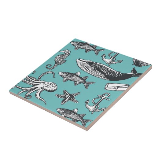 Alles Seemuster Fliese (Seite)