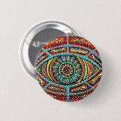 Alles sehende Auge Button (Vorne & Hinten)