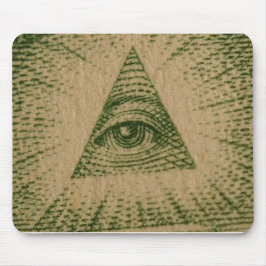 alles sehende Auge Mousepad (Vorne)