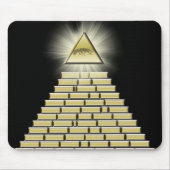 Alles sehende Auge Mousepad (Vorne)
