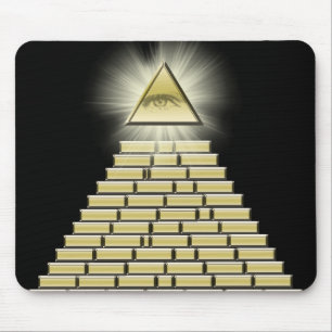 Alles sehende Auge Mousepad