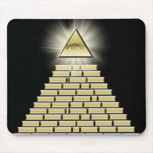 Alles sehende Auge Mousepad (Vorne)