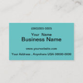 Alles sehende Auge Visitenkarte (Rückseite)