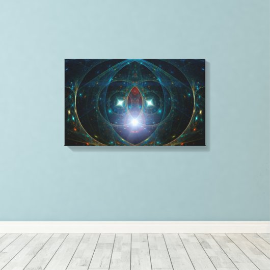 Alles sieht leinwanddruck (Insitu (Holzboden))