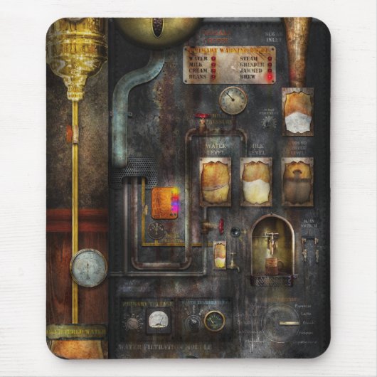 Alles Steampunk - das für einen Tasse Kaffee Mousepad (Vorne)