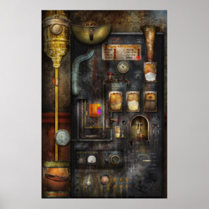 Alles Steampunk - das für einen Tasse Kaffee Poster