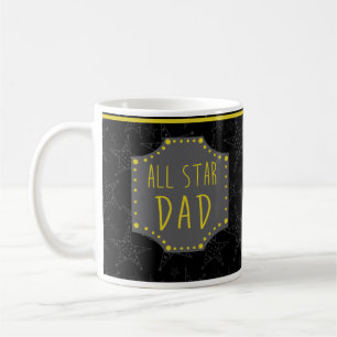 Alles Stern-Vater-Tassen-Geschenk für ihn Kaffeetasse
