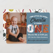 Alles-Sterne-Geburtstag Einladung (Vorne/Hinten)