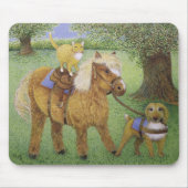 Alles Teil des Spaßes Mousepad (Vorne)