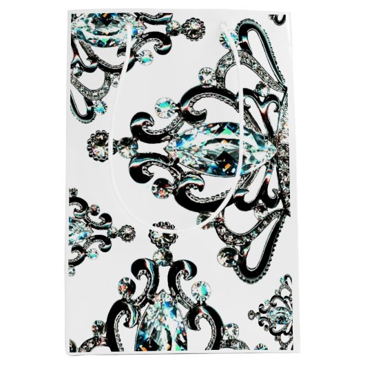 "Alles Tiara" Mittlere Geschenktüte (Vorderseite)