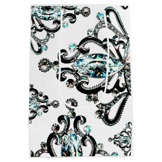 "Alles Tiara" Mittlere Geschenktüte (Rückseite)