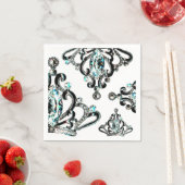 "Alles Tiara" Papier Napkins Serviette (Beispiel)