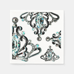 "Alles Tiara" Papier Napkins Serviette