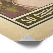 alles tötet dich, so wähle etwas Spaß Poster (Ecke)