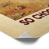 alles tötet dich, so wähle etwas Spaß Poster (Ecke)