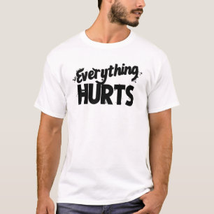 Alles tut weh - Minimalistisch und ausdrucksvoll g T-Shirt