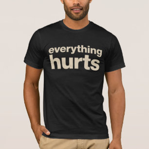 Alles tut weh - Minimalistisch und ausdrucksvoll g T-Shirt