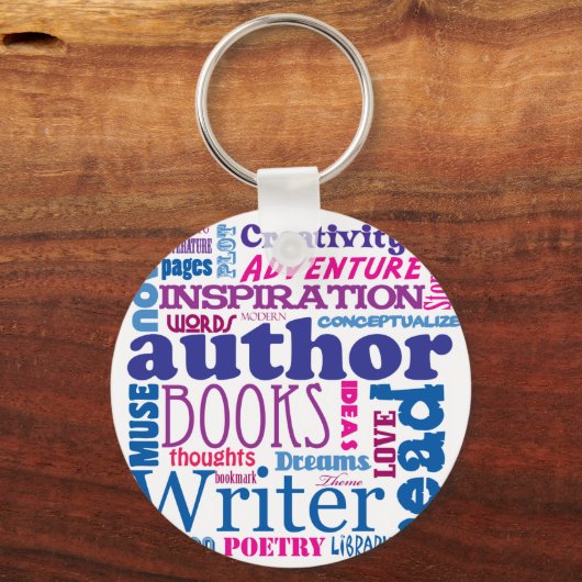Alles Über Autoren! Schlüsselanhänger (Vorderseite)