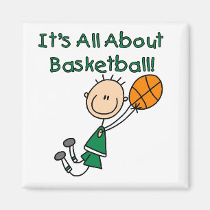 Alles über Basketball T-Shirts und Geschenke Magnet