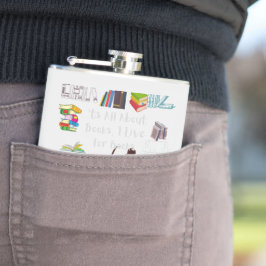 Alles über Bücher Flachmann