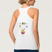 Alles über Bücher Tank Top (Rückseite)