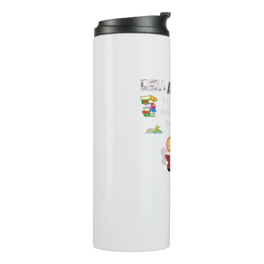 Alles über Bücher Thermosbecher (Nach links gedreht)