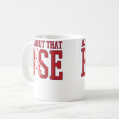 Alles über Cheerleading Kaffeetasse (Vorderseite Links)