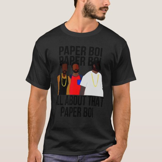 Alles über das Papier Boi T-Shirt (Vorderseite)