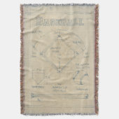 Alles über das Spiel - Baseball Decke (Vorderseite Vertikal)