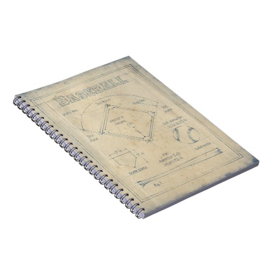 Alles über das Spiel - Baseball Notizblock (Rechte Seite)