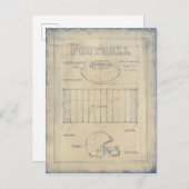 Alles über das Spiel - Fußball Postkarte (Vorne/Hinten)