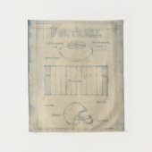 Alles über das Spiel - Fußball Wandteppich (Vorderseite)