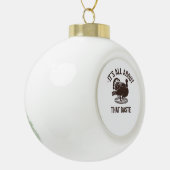 Alles über den Baste Christmas Trendy Keramik Kugel-Ornament (Links)