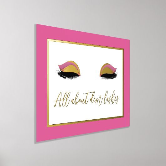 Alles über den Dem Lashes Foil Prints Foliendrucke (Ablage )