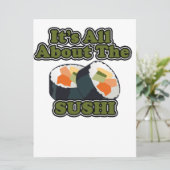 Alles über den Sushi-Essen-Humor (Stehend Vorderseite)