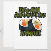 Alles über den Sushi-Essen-Humor (Vorne/Hinten)