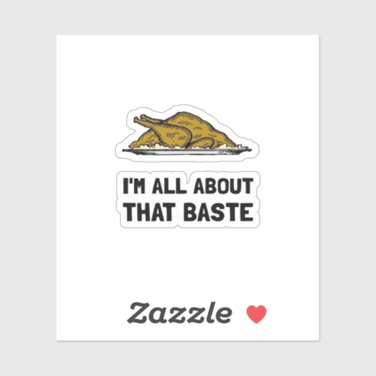 Alles über diese Baste Angepasst Aufkleber (Blatt)