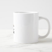 Alles über diese Baste Angepasst Jumbo-Tasse (Rechts)